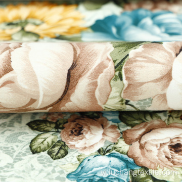 PU Wedding nội thất sofa in bông vải vải